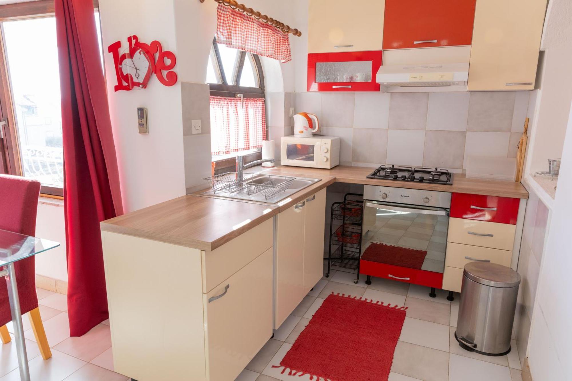 Apartmani Trlaja Vodice Bagian luar foto